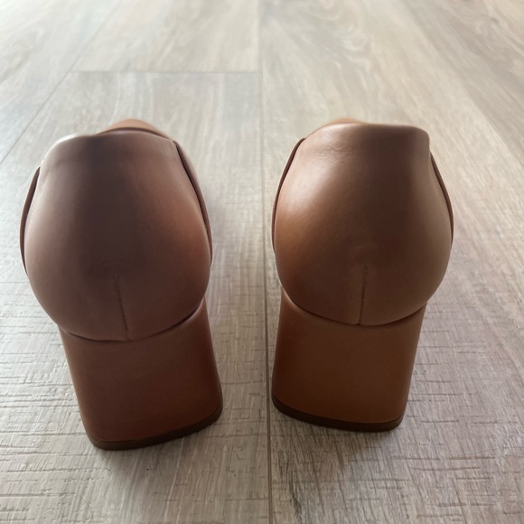 Nisolo Fiorela leather go to mid heel Carmel - Picture 10 of 15